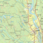 Lantmäteriet Ragunda digital map