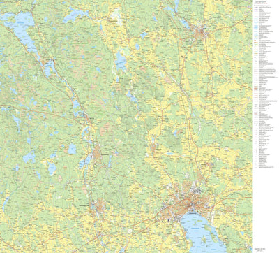 Lantmäteriet Ramnäs digital map
