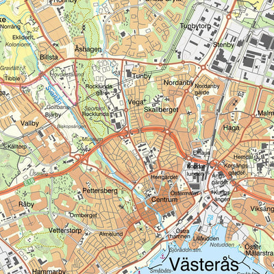 Lantmäteriet Ramnäs digital map