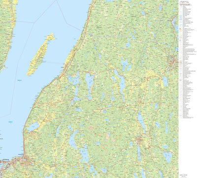 Lantmäteriet Säby, Sweden digital map