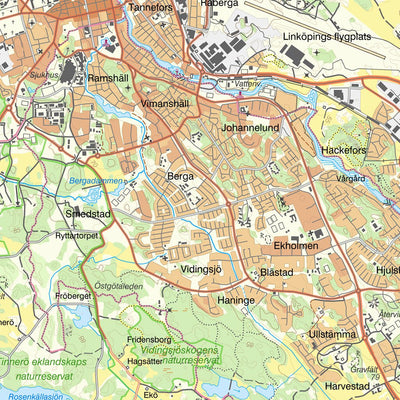 Lantmäteriet Stjärnorp digital map