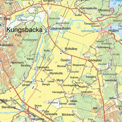 Lantmäteriet Styrsö 1 digital map