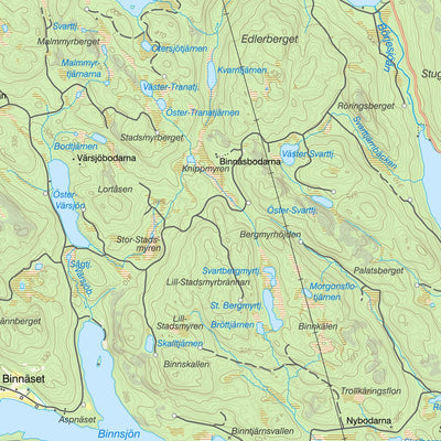 Lantmäteriet Sundsjö digital map