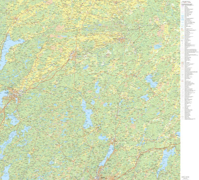 Lantmäteriet Töllsjö digital map