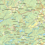 Lantmäteriet Töllsjö digital map