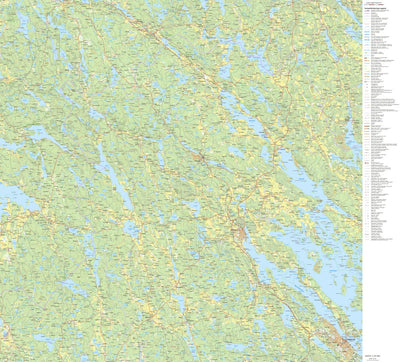 Lantmäteriet Västra Ed digital map