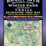 Latitude 40° maps Rocky Mtn National Park-Winter Park Trails bundle