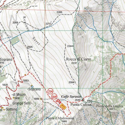 Valle Maira Nord Ovest 1:25.000 Preview 2