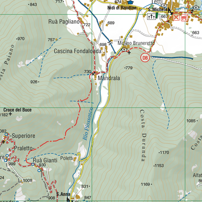 Valle Maira Sud Est 1:25.000 Preview 2