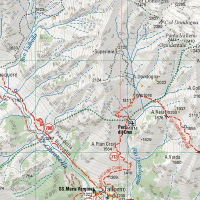 Valchiusella, Valle Sacra 1:25.000 Preview 3