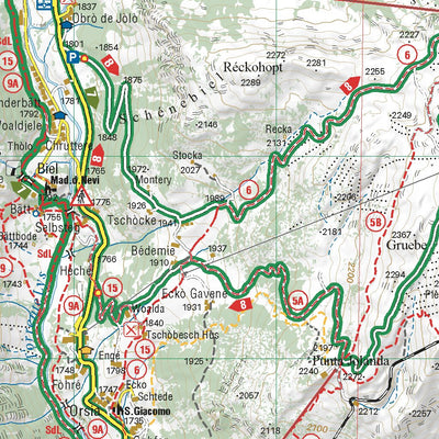 Valle del Lys Nord MTB map Preview 2