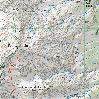 Valsavarenche, Gran Paradiso 1:25.000 Preview 3