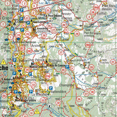 Valtournenche, Monte Cervino 1:25.000 Preview 2