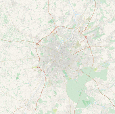 Lokalen Kartographie Brussels [Bruxelles] and Surroundings Map bundle exclusive