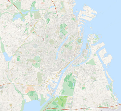 Lokalen Kartographie Copenhagen [København] Street Map bundle exclusive