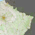 Lokalen Kartographie France Road Map - North East - 1:250 000 bundle exclusive