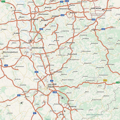 Lokalen Kartographie Germany Road Map bundle exclusive