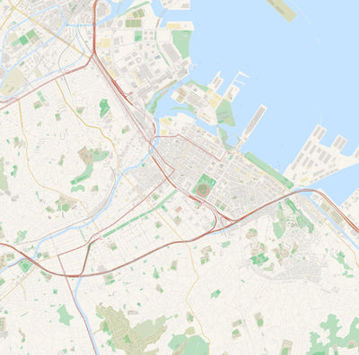 Lokalen Kartographie Japan [36/42] Yokohama 横浜市 Center Street Map bundle exclusive