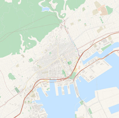 Lokalen Kartographie Japan [42/42] Kobe 神戸市 Center Street Map bundle exclusive