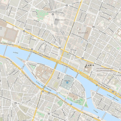 Lokalen Kartographie Paris Street Map bundle exclusive
