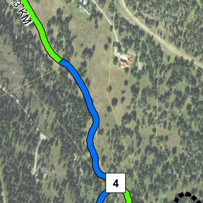 LONE MOUNTAIN RANCH Lone Mountain Ranch Nordic Trail Network digital map