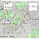 Lone Star Hiking Trail Club LSHT Map 05 Phelps digital map