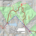 Lone Star Hiking Trail Club LSHT Map 05 Phelps digital map