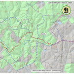 Lone Star Hiking Trail Club LSHT Map 06 Four Notch digital map