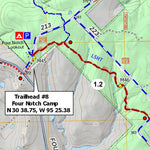Lone Star Hiking Trail Club LSHT Map 06 Four Notch digital map