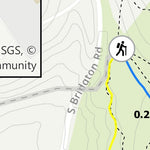 Loon Echo Land Trust Bald Pate Mountain Preserve digital map