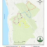 Loon Echo Land Trust Raymond Community Forest digital map