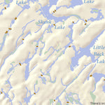 Lost Lakes Magnetawan-Noganosh Backcountry Canoeing Map digital map