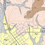 Louisiana Geological Survey (LSU) Blanchard Surface Geology digital map