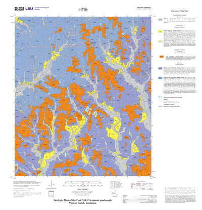 Fort Polk Surface Geology Preview 1