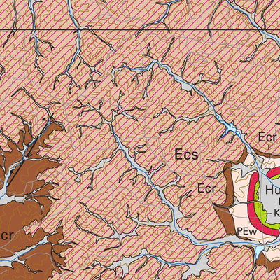 Louisiana Geological Survey (LSU) Shreveport South Surface Geology digital map