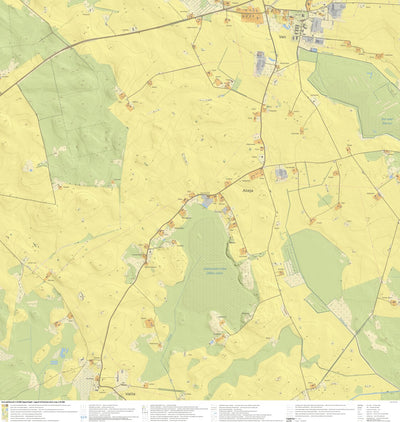 Maa-amet Abaja küla, Järva vald digital map