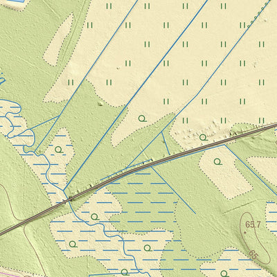 Maa-amet Abja-Vanamõisa küla, Mulgi vald digital map