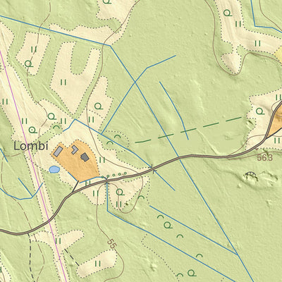 Maa-amet Adraku küla, Mustvee vald digital map
