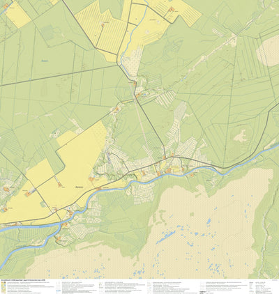 Maa-amet Aesoo küla, Tori vald digital map