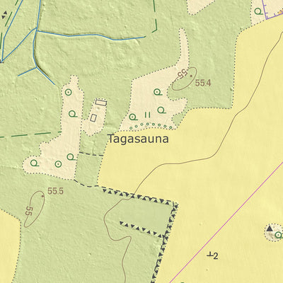 Maa-amet Aespa alevik, Kohila vald digital map