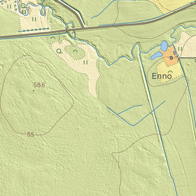 Maa-amet Alajõe küla, Peipsiääre vald digital map