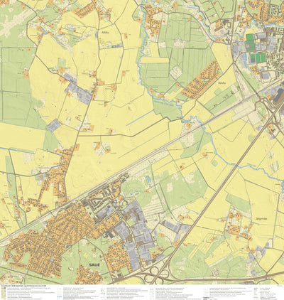 Maa-amet Alliku küla, Saue vald digital map