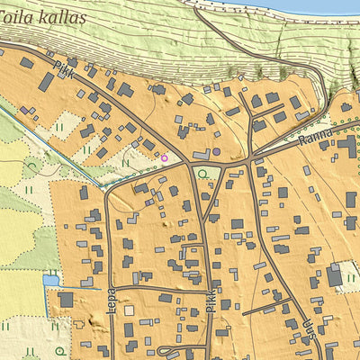 Maa-amet Altküla, Toila vald digital map