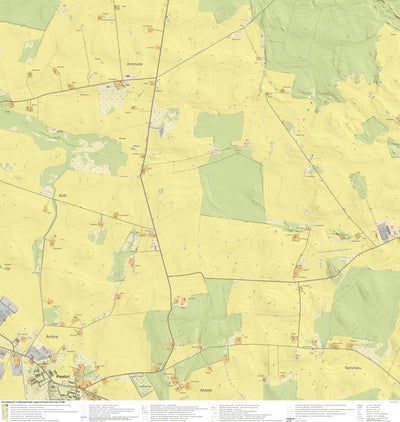 Maa-amet Ammuta küla, Järva vald digital map