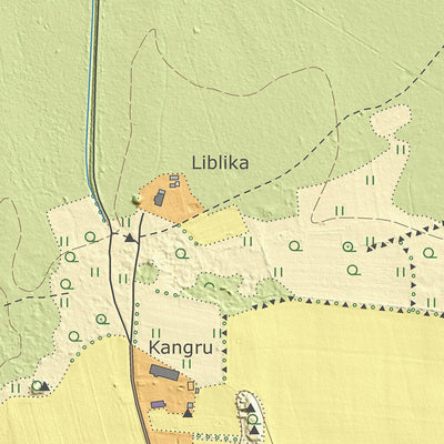Maa-amet Angerja küla, Kohila vald digital map