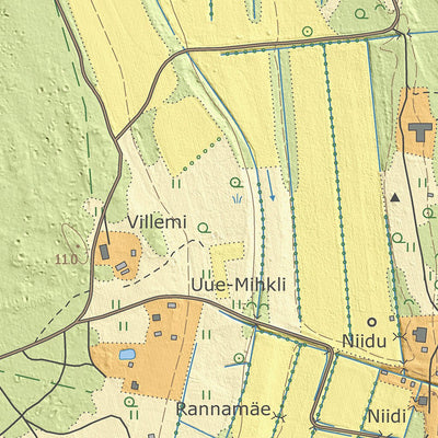 Maa-amet Anseküla, Saaremaa vald digital map