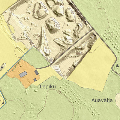 Maa-amet Arisvere küla, Põltsamaa vald digital map