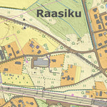 Maa-amet Aruaru küla, Jõelähtme vald digital map