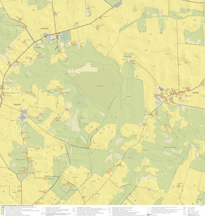 Maa-amet Auküla, Haljala vald digital map