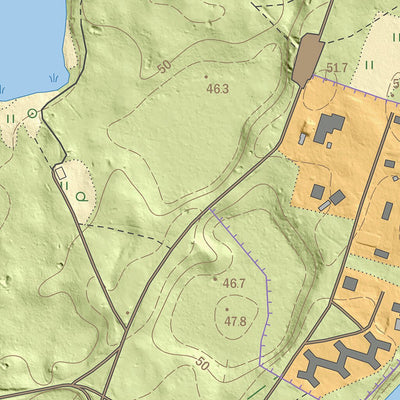 Maa-amet Edivere küla, Alutaguse vald digital map